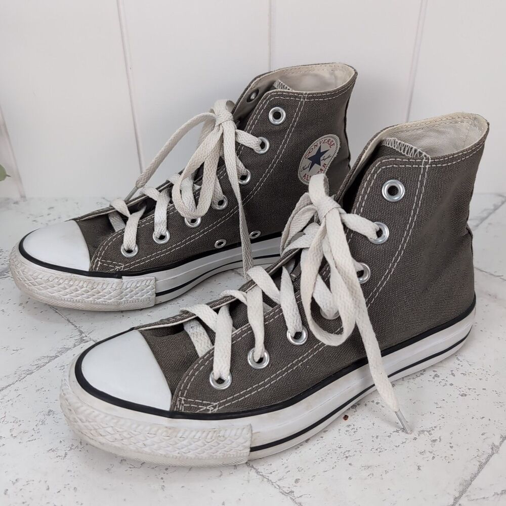 Unisex CONVERSE Chuck Taylor ALL STAR HIGH TOP Charcoal Grey 1J793 Size 4 / 6